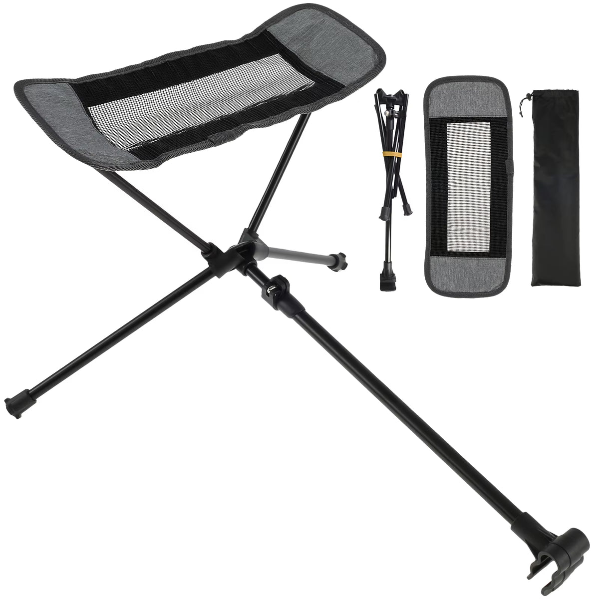 Camping Chair Foot Rest Foldable Camping Footrest Portable Camp Chair Footrest Retractable Camp Footrest Outdoor Hammock Chair
