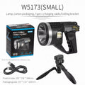 Led Searchlight Rechargeable High Power Led Flashlights Ultra Long Lighting Distance Lamp XHP70 Powerful Lantern Torch
