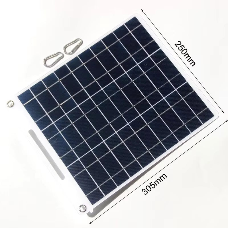 Multi Model Solar Panel 30-600W Portable Power Supply for Outdoor Emergency Mobile Phone Charging Battery Power Supply