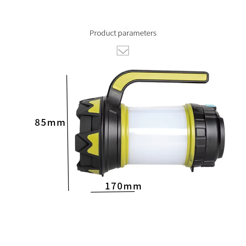 ZK30 Powerful Lantern Rechargeable LED Torch Camping Flashlight Waterproof Led Outdoor Portable Camping Lamp Torch Flash Light
