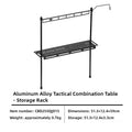 BLACKDOG Outdoor Camping Hundred Folding Table Camping Table IGT Free Combination Table Aluminum Outdoor Portable Camping Table