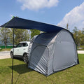Rear Car Tents with Rainfly, Sun Shade, Tarp Included, SUV Camping Tents, Tailgate Tents, Waterproof Rain Cover, Multifunction