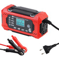Pulse Repair Battery Charging Smart Car Battery Charger Multifunctional for Motorcycle SUV Truck 12V/6A Intelligent High Power