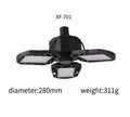 104 LED Solar Camping Light 4 Leaf Foldable Garage Light Rechargeable with Remote Waterproof Outdoor Emergency Tent Light